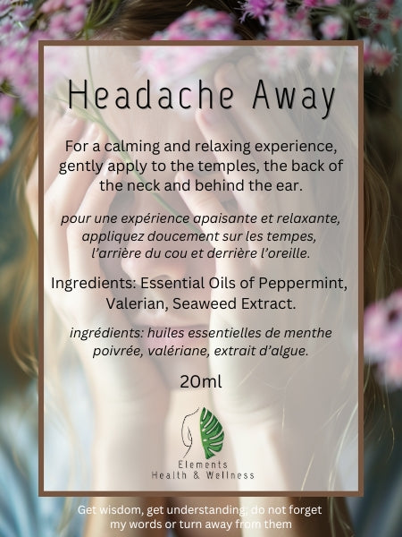 EHW Essential Oils Headache Away