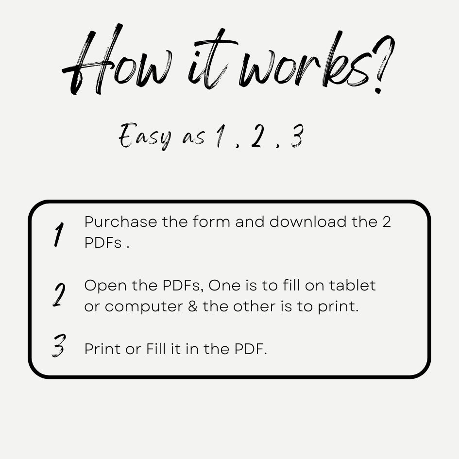 EHW simple, downloadable, virtual Cupping Consent Form ( Massage Therapist - RMT )