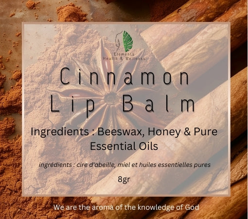 Elements Health & Wellness Lip Balms Cinnamon Lip Balms
