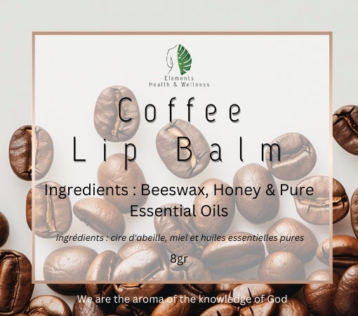 Elements Health & Wellness Lip Balms Coffee Lip Balms