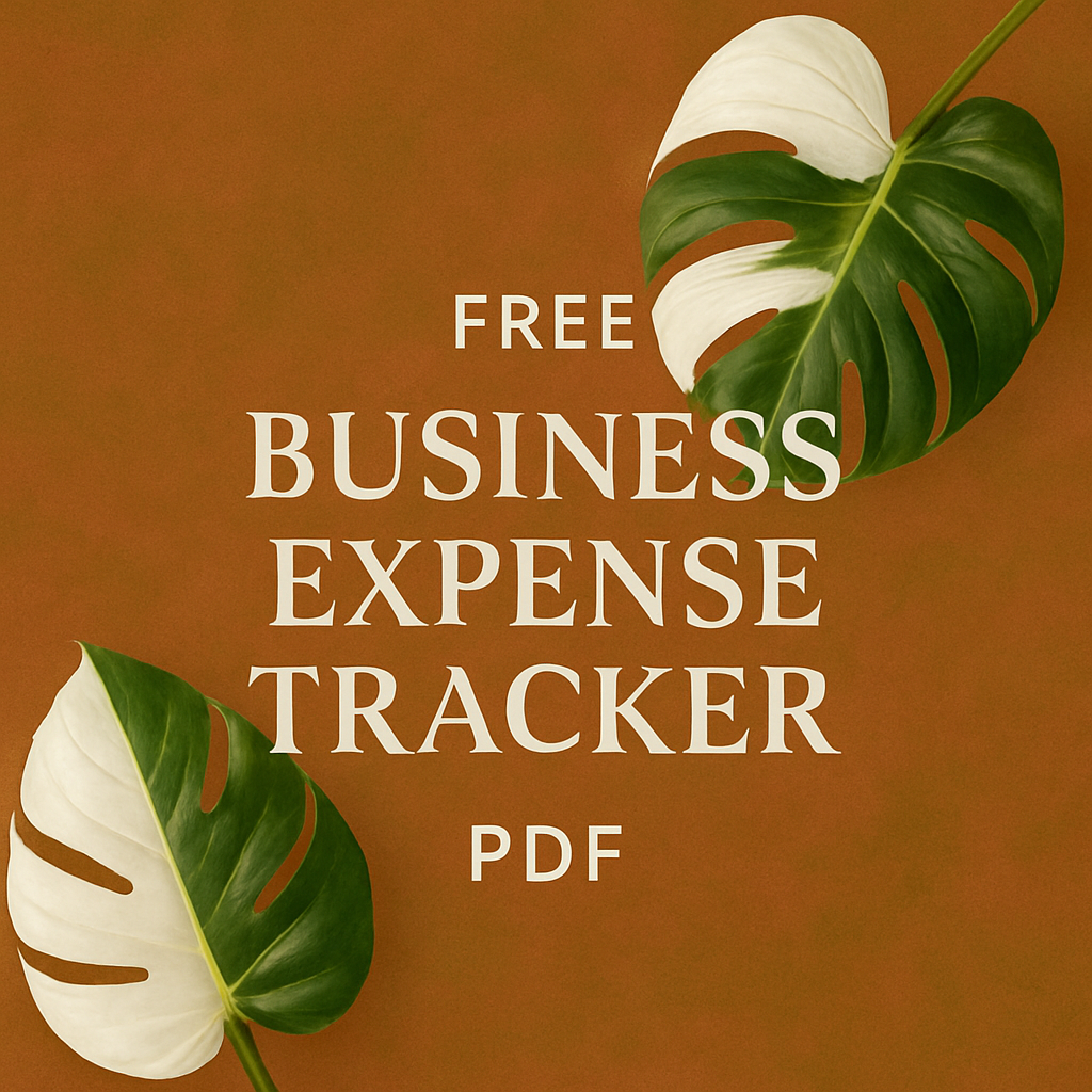 Elements Health & Wellness PDF Free Business Expense Tracker
